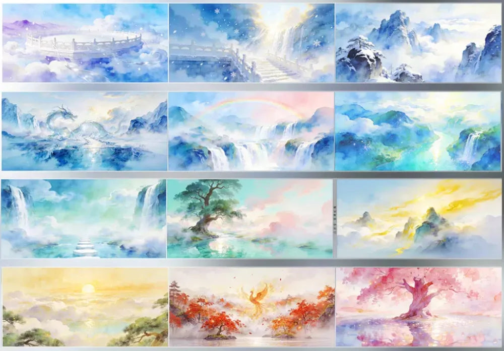 7918-JIANG YUE LING Studio-10.3x250cm Glossy PET Tape