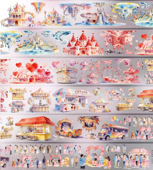 7926-JIANG YUE LING Studio-7x200cm Glossy PET Tape
