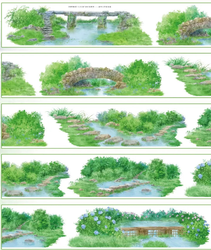 7938-XI NIAN Studio-6.5x100cm Glossy PET Tape