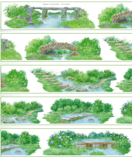 7938-XI NIAN Studio-6.5x100cm Glossy PET Tape