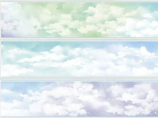 7943-Sister Xue Studio-7x100cm Washi PET Tape