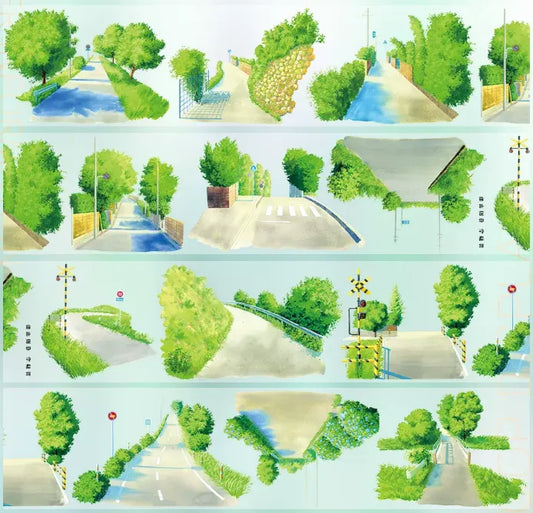 7992-JINGWUZHI Studio-Glossy PET Tape