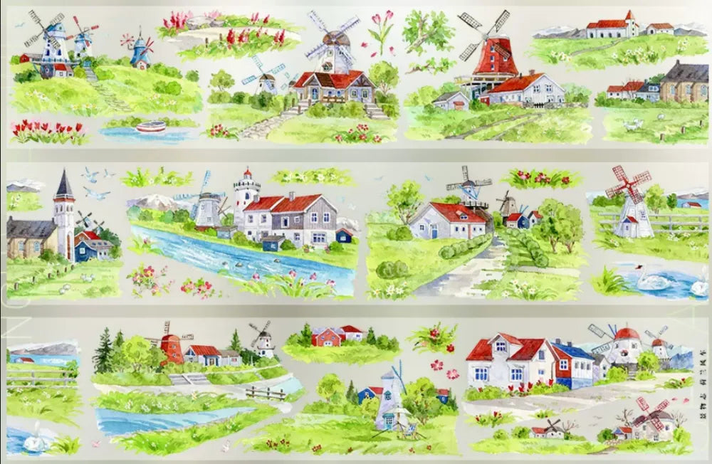 7998-JINGWUZHI Studio-Glossy PET Tape