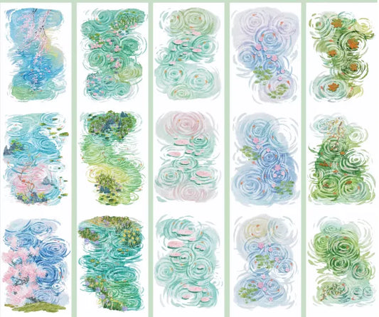 8008-Qianyan Stuido-7.5x166cm Washi PET Tape