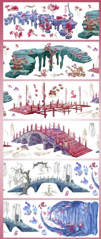 8009-SHI AN Studio-8x100cm Glossy PET Tape