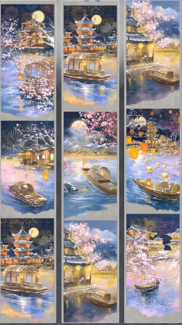 8014-FUGUI LEE Studio-7.5x100cm Shell Luster PET Tape