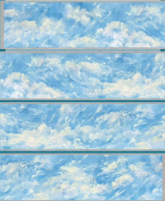 8015-FUGUI LEE Studio-7x67cm Shell Luster PET Tape