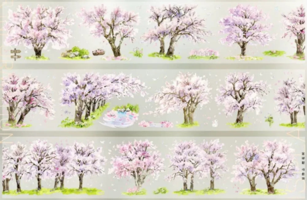 8034-JINGWUZHI Studio-7x100cm Glossy PET Tape