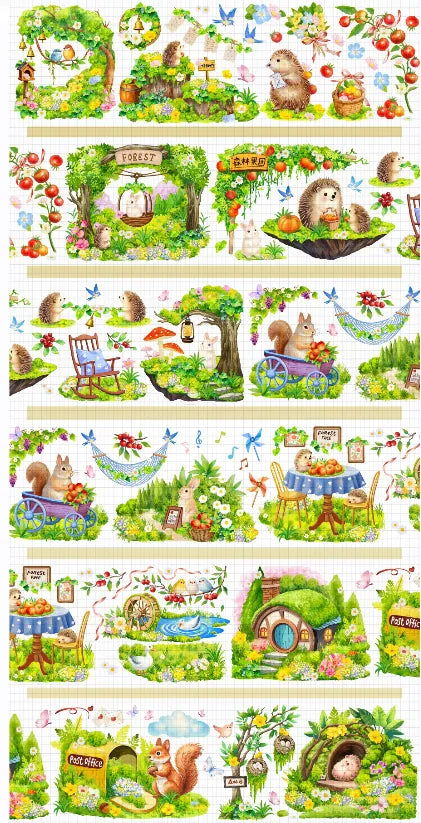 8046-WU TONG Studio-7.5x114cm Shell Luster PET Tape