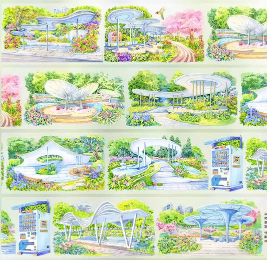 8057-JINGWUZHI Studio-7x100cm Glossy PET Tape