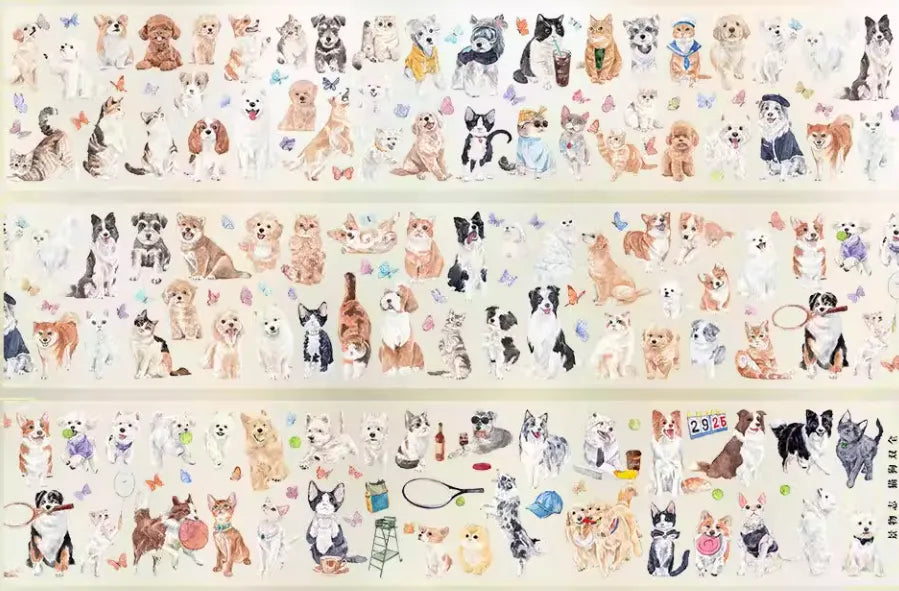 8085-JINGWUZHI Studio-Glossy PET Tape