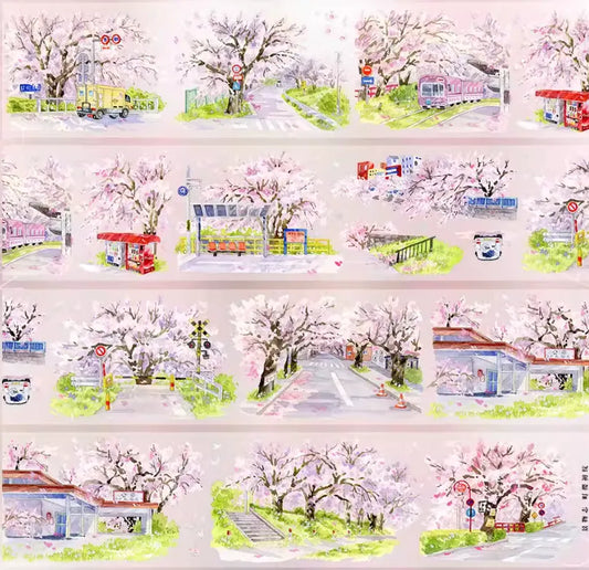 8087-JINGWUZHI Studio-Glossy PET Tape