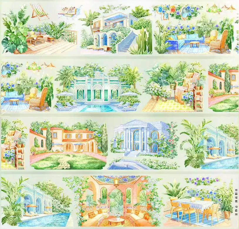8093-JINGWUZHI Studio-Glossy PET Tape