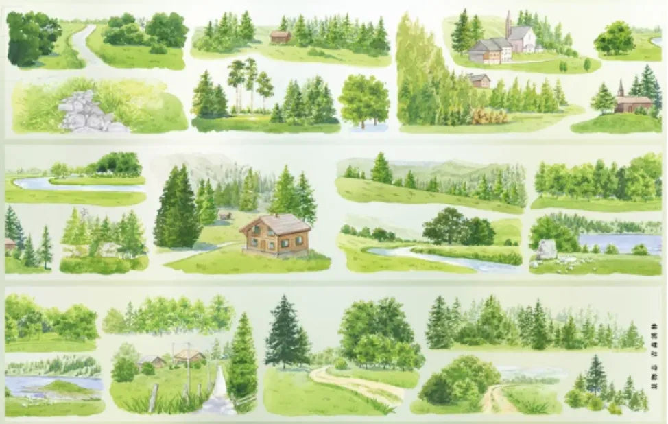 8106-JINGWUZHI Studio-Glossy PET Tape