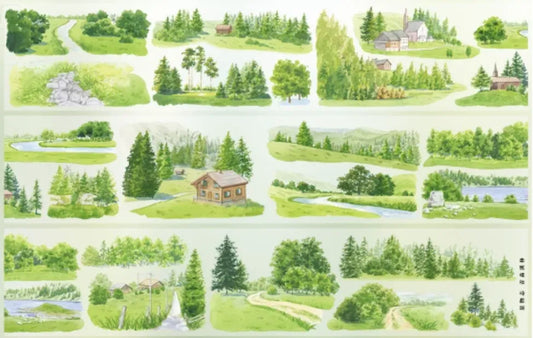 8106-JINGWUZHI Studio-Glossy PET Tape