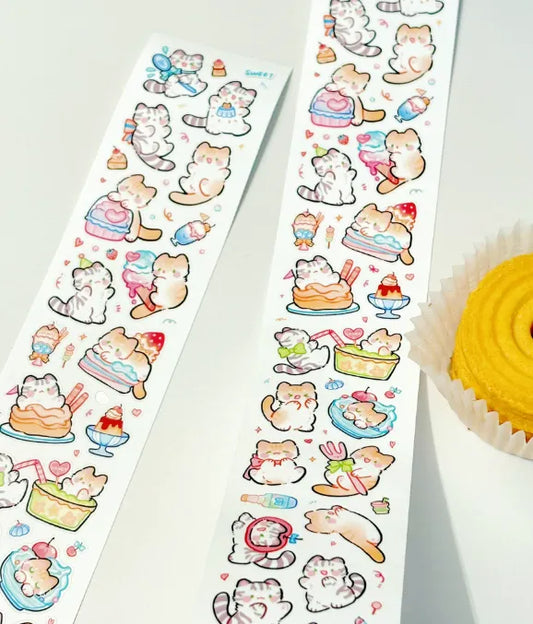 8151-Realheart Studio-Loop-5x60cm Pre Cut Paper PET Tape