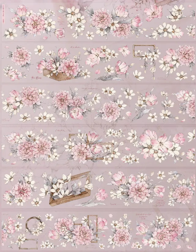 8163-XIAO BAI Studio-Loop-5.5x150cm Precut Glossy PET Tape