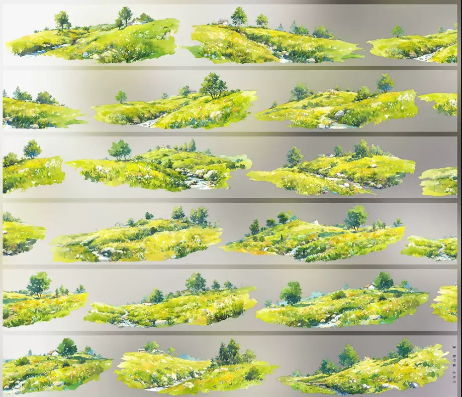 8299-JIANG YUE LING Studio-Glossy PET Tape