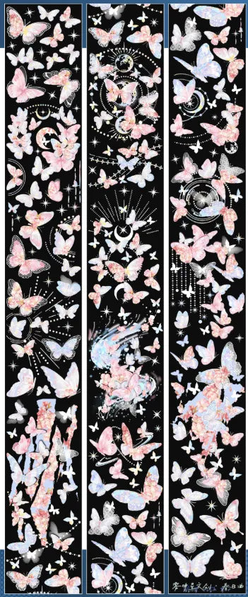 8301-MIST WITH STAR Studio-Shell Luster PET Tape