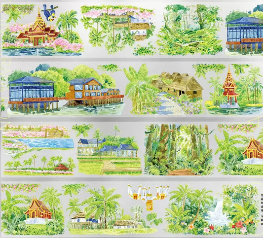 8362-JINGWUZHI Studio-Glossy PET Tape
