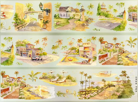 8376-JINGWUZHI Studio-Loop-7x100cm Glossy PET Tape