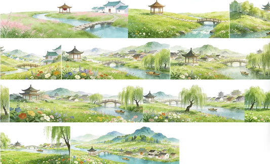 8405-Sister Xue Studio-Loop-8x200cm Glossy PET Tape