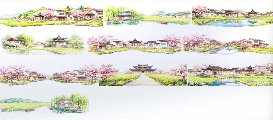 8408-Sister Xue Studio-Loop-8x200cm Glossy PET Tape