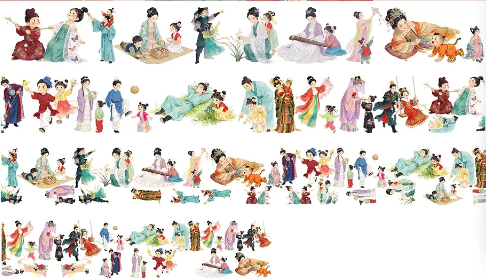 8409-Sister Xue Studio-Loop-7x200cm Glossy PET Tape