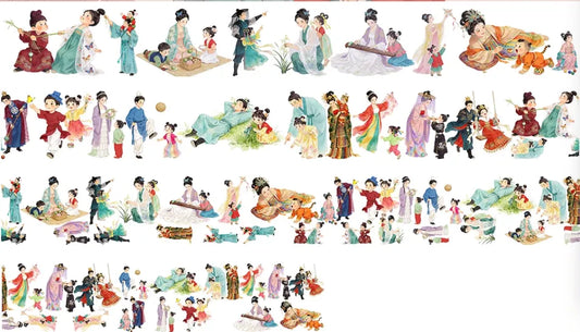 8409-Sister Xue Studio-Loop-7x200cm Glossy PET Tape