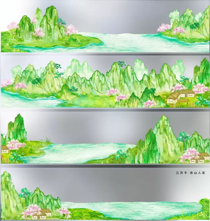 8460-JIANG YUE LING Studio-Glossy PET Tape