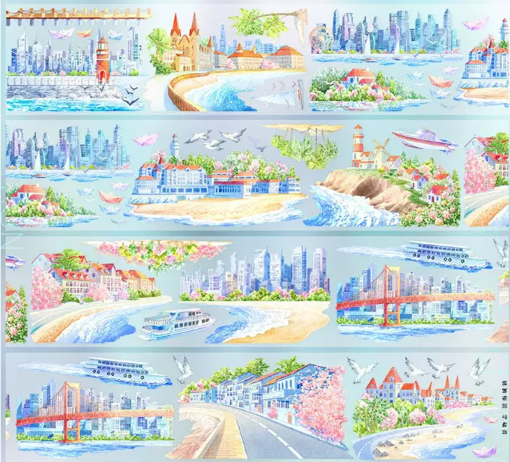 8593-JINGWUZHI Studio-Glossy PET Tape