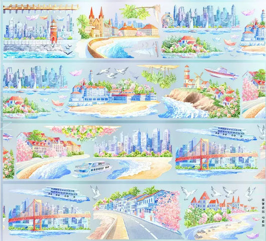 8593-JINGWUZHI Studio-Glossy PET Tape