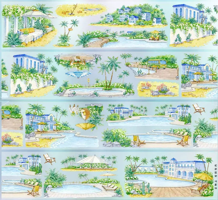 8597-JINGWUZHI Studio-Glossy PET Tape