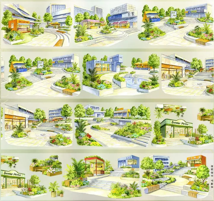 8607-JINGWUZHI Studio-Glossy PET Tape