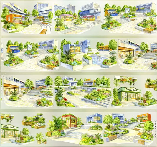 8607-JINGWUZHI Studio-Glossy PET Tape