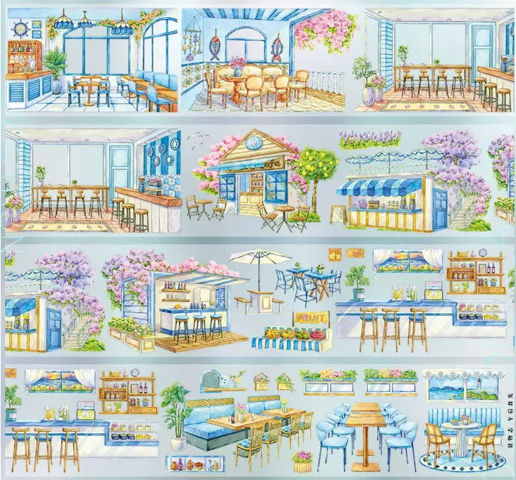 8614-JINGWUZHI Studio-Glossy PET Tape