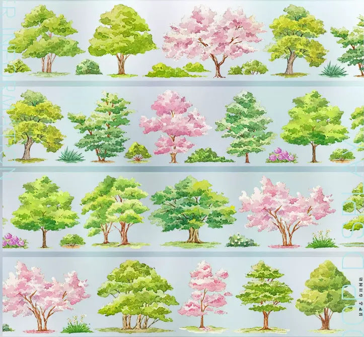 8619-JINGWUZHI Studio-Loop-7x100cm Glossy PET Tape