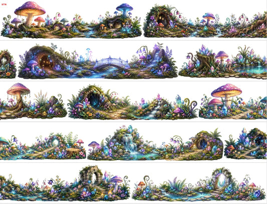 8770-CharmChums-Loop-7.5x250cm Glossy PET Tape