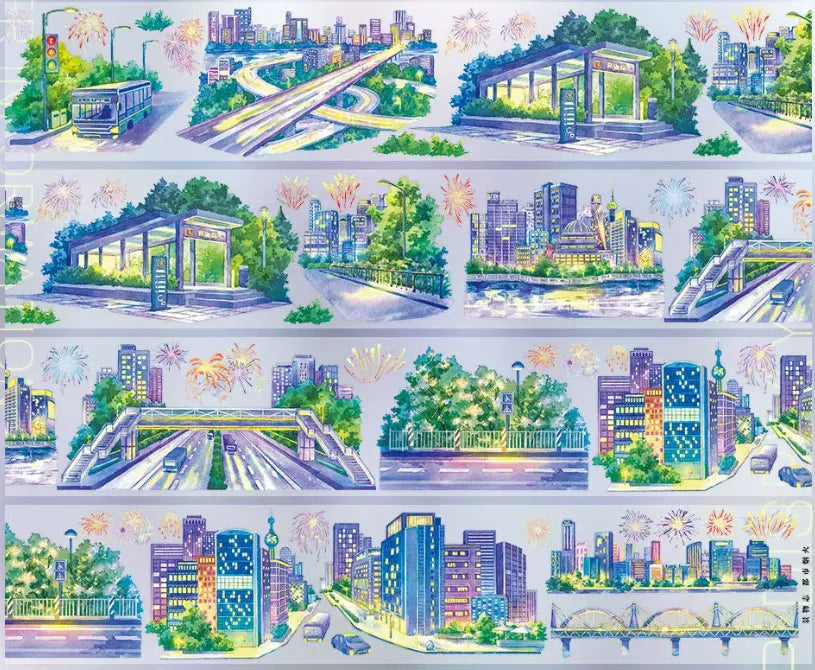 8775-JINGWUZHI Studio-Glossy PET Tape