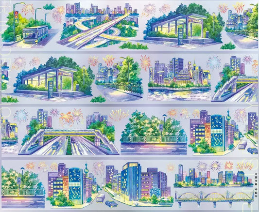 8775-JINGWUZHI Studio-Glossy PET Tape