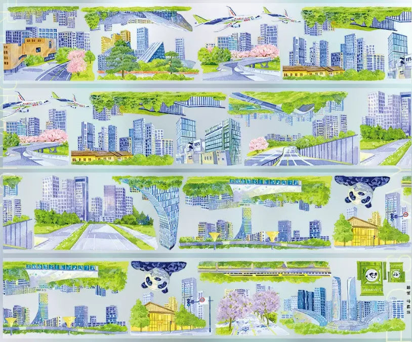 8798-JINGWUZHI Studio-Glossy PET Tape