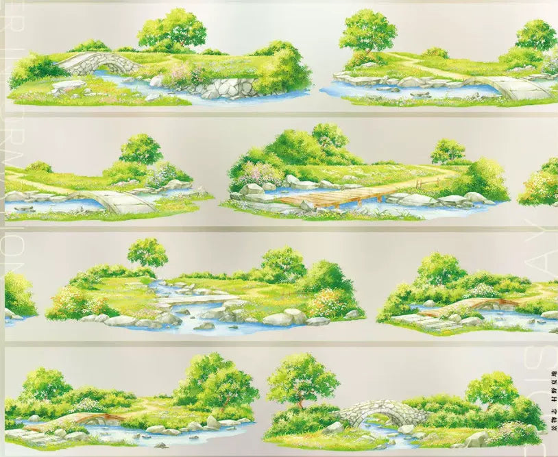 8810-JINGWUZHI Studio-Glossy PET Tape
