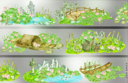 8878-JIANG YUE LING Studio-Glossy PET Tape