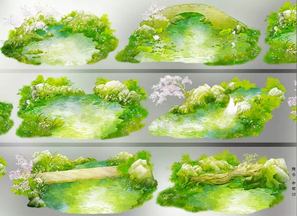 8885-JIANG YUE LING Studio-Glossy PET Tape