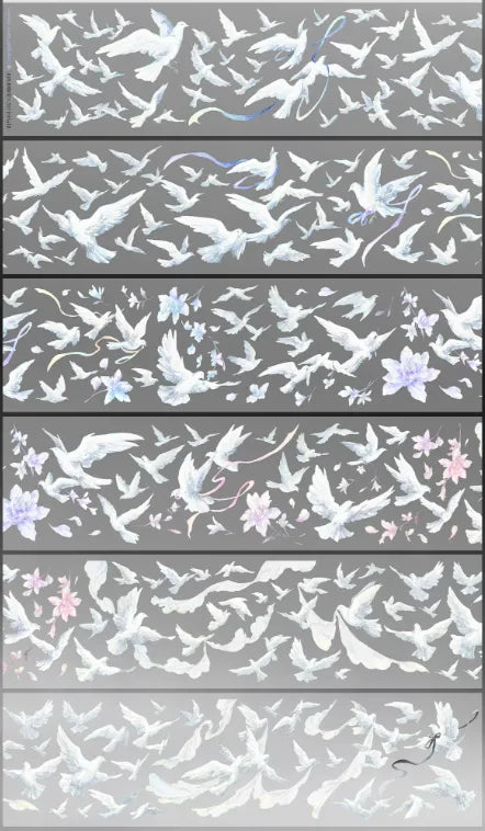 8946-Glacier Museum Studio-Precut Glossy PET Tape