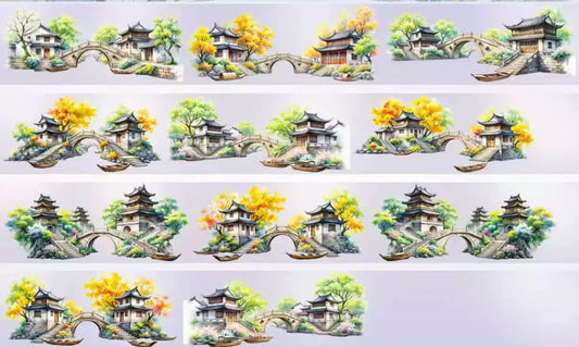 8962-Chen Ran Studio-Loop-8x200cm Glossy PET Tape