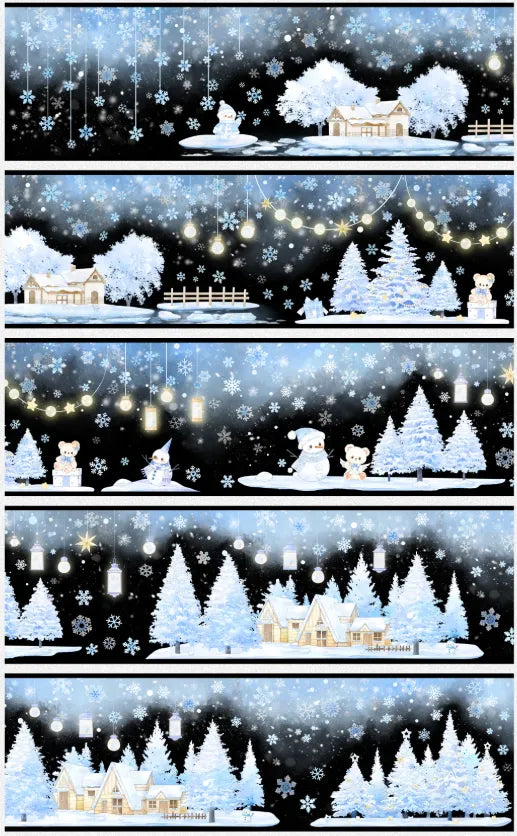 9000-MIST WITH STAR Studio-Shell Luster PET Tape