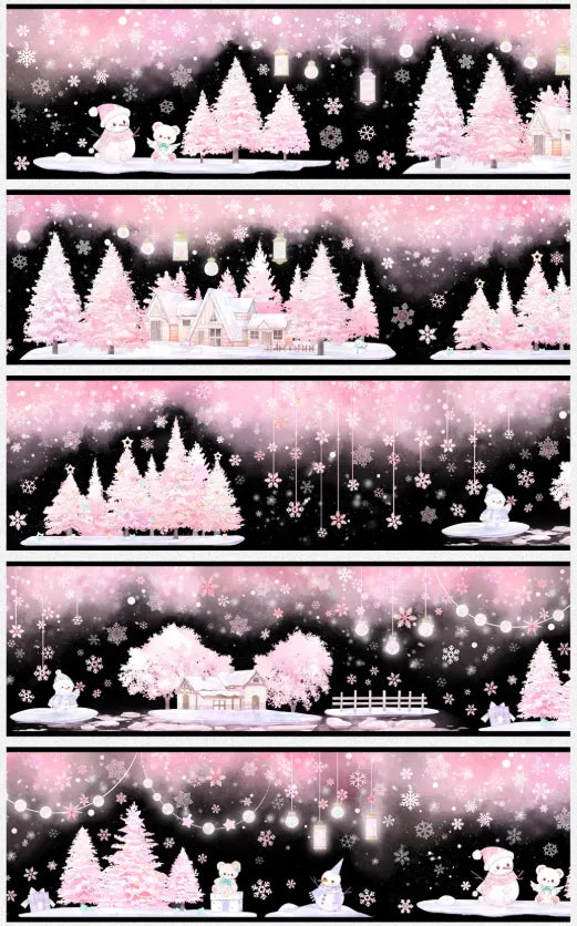 9001-MIST WITH STAR Studio-Shell Luster PET Tape