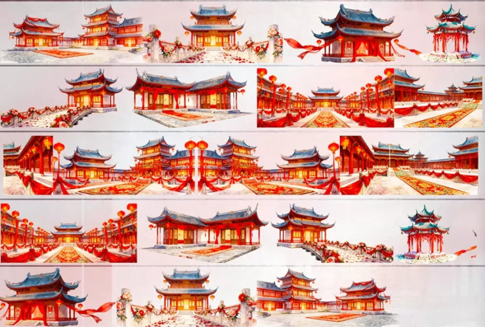 9045-Chen Ran Studio-Loop-8x302cm Glossy PET Tape
