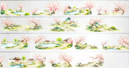 9049-Chen Ran Studio-Loop-8x250cm Glossy PET Tape